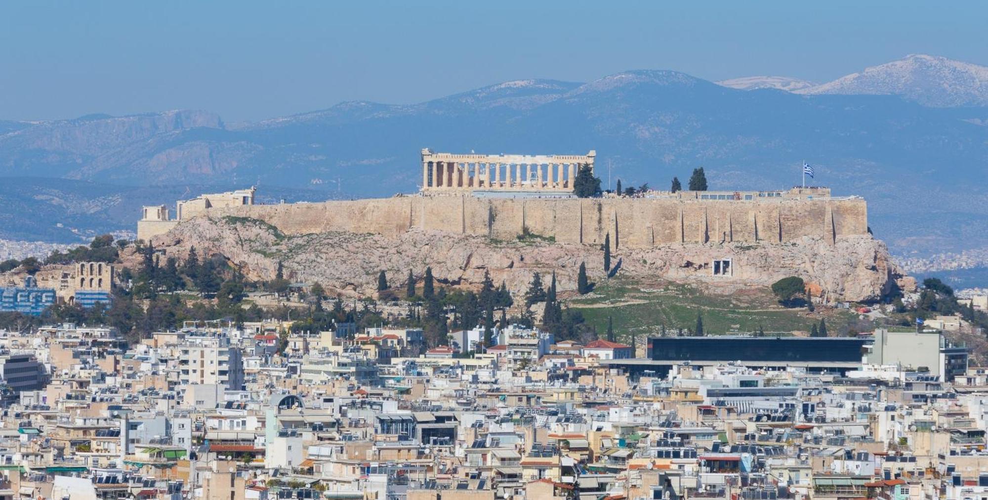 Acropolis View Apartment For 4 People 아테네 외부 사진